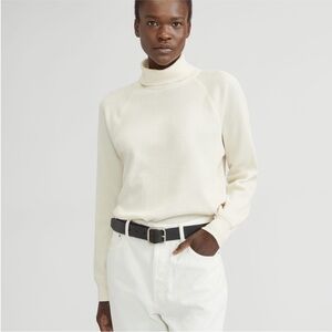 Everlane Turtleneck Waffle Tee